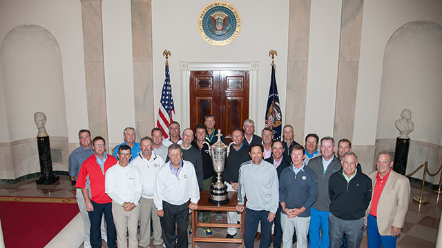 Senior PGA Club pros tour White House
